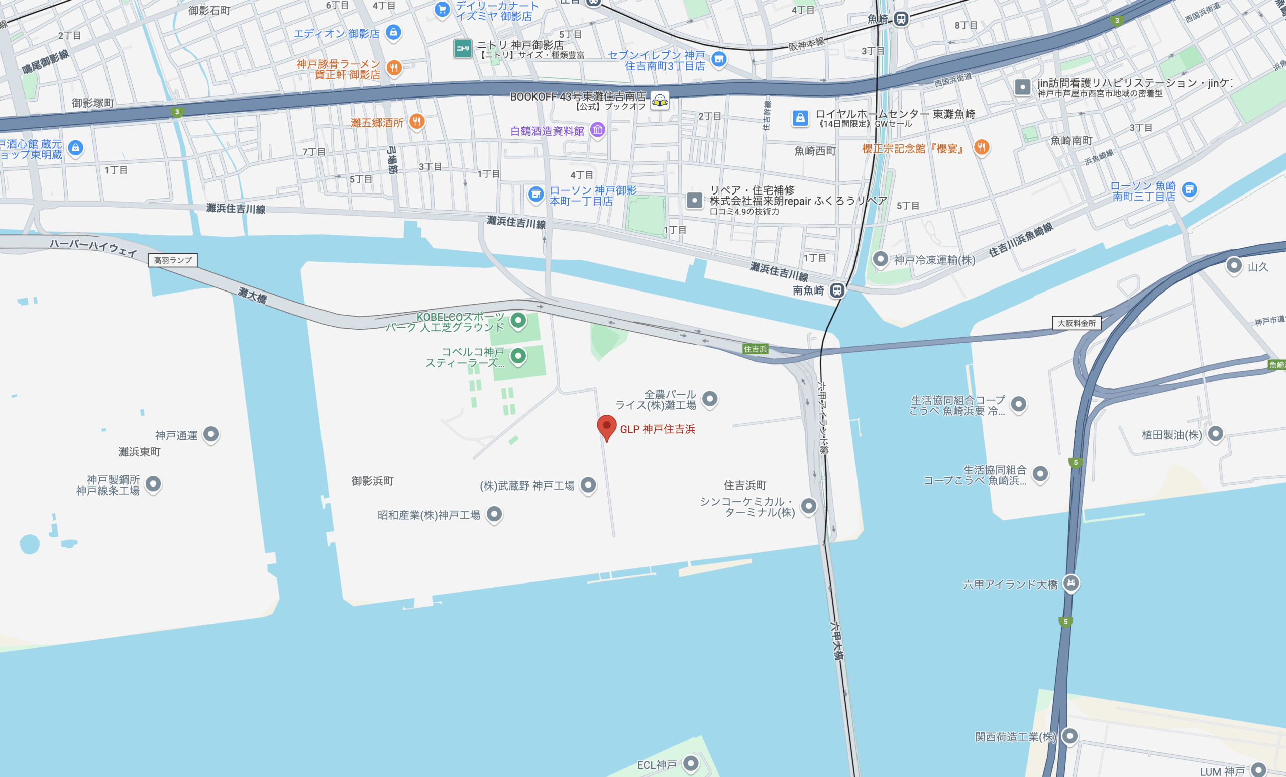 GLP神戸住吉浜倉庫追加